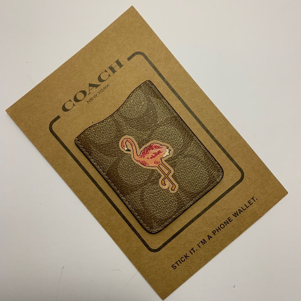 ❌SOLD❌Coach Stick Phone Card Holder